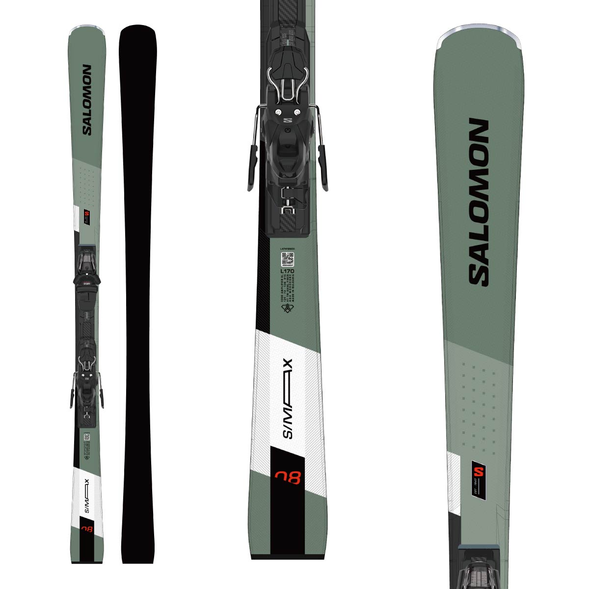 SALOMON（サロモン） スキー板 メンズ レディース 2026 S/MAX 8 + M10