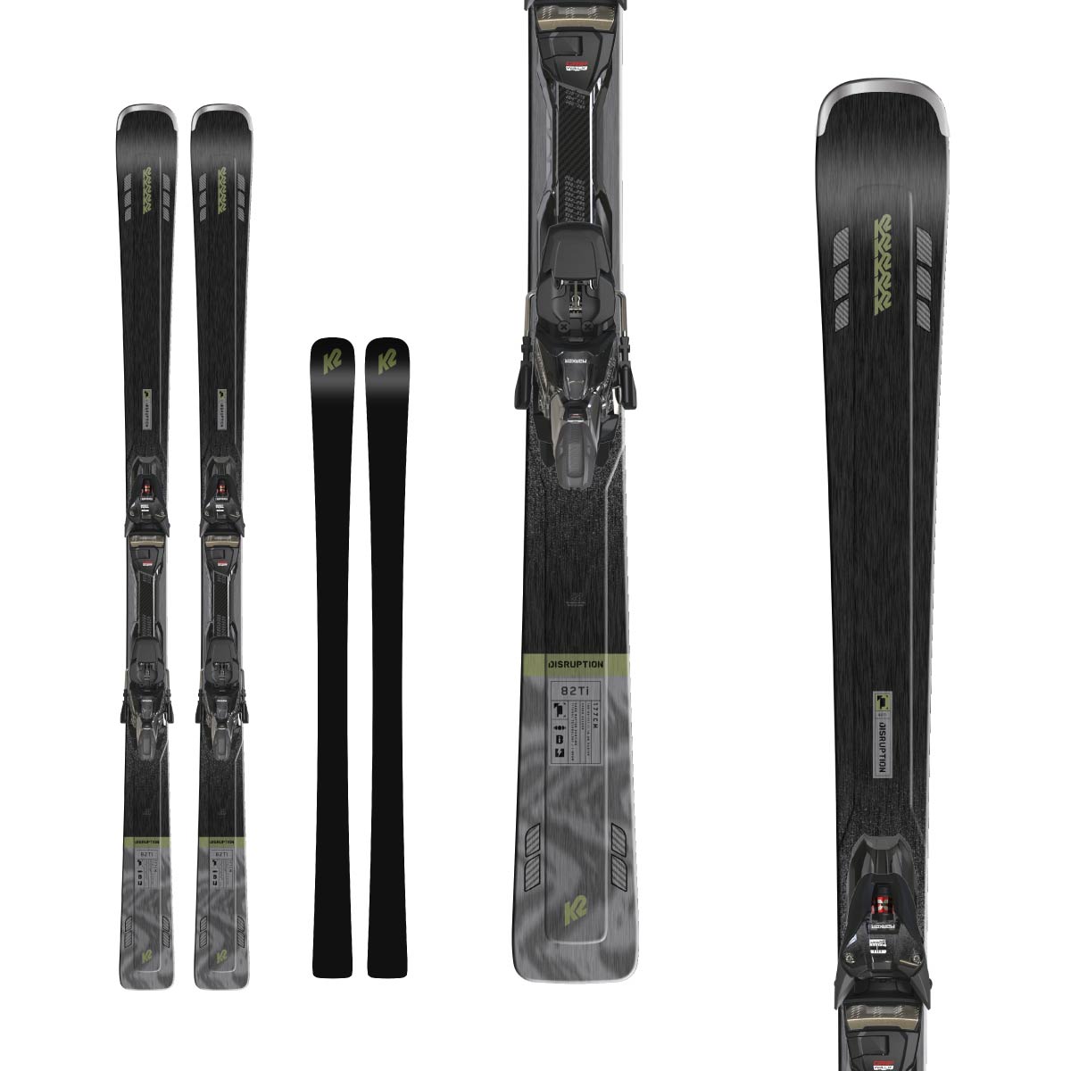 K2 ケーツー スキー板 メンズ レディース 2025 DISRUPTION 82Ti