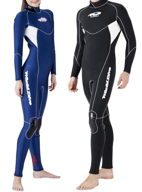 ワールドダイブ ダイビング用ウェットスーツ ＊3mm・5mm／AE／WORLD