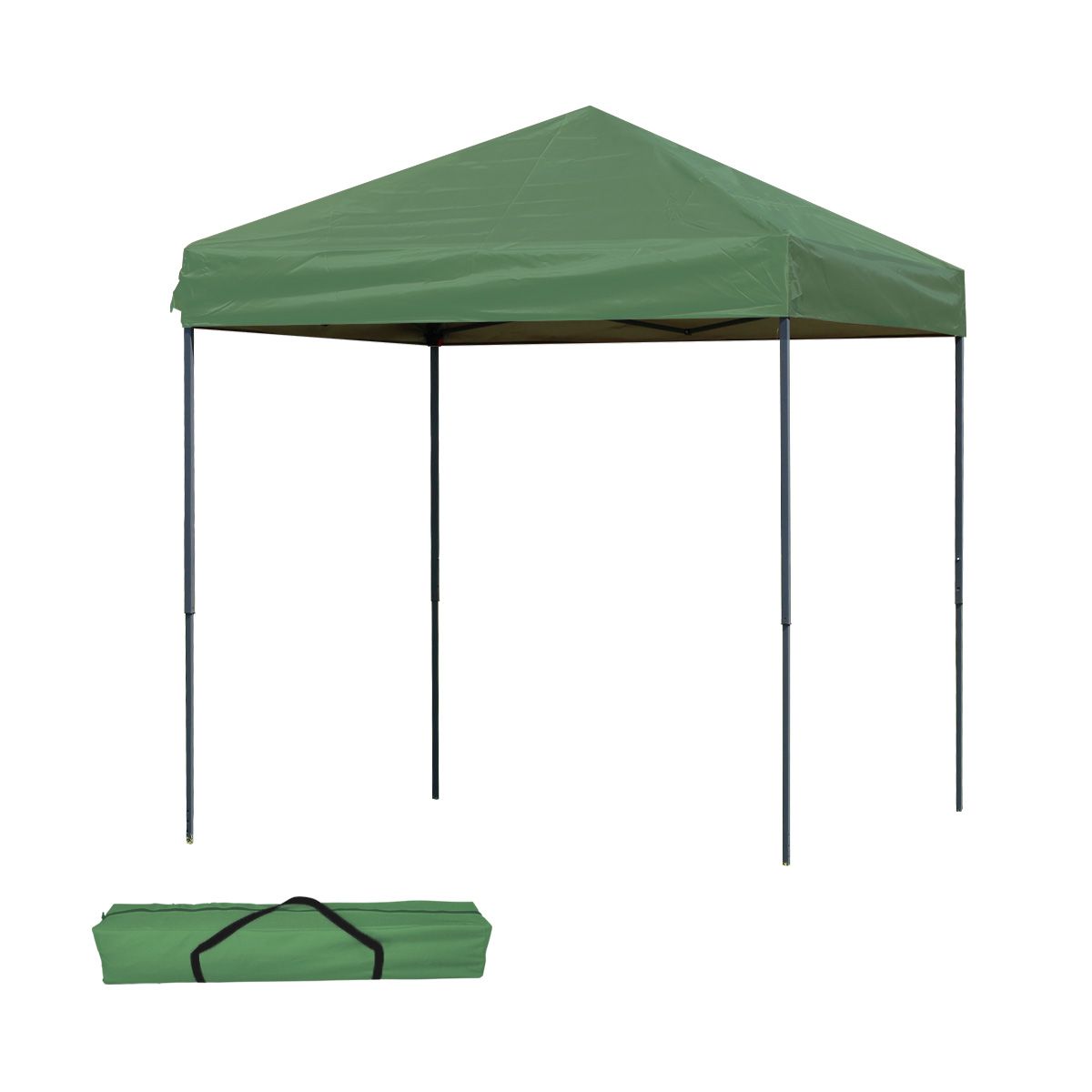 MERMONT タープテント 2m ワンタッチタープ 2m×2m 大型 日よけ サイド