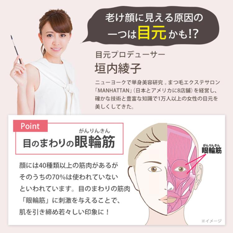 目元美顔器 リスタートアイ / 目元 目元ケア EMS 美顔器 引き締め