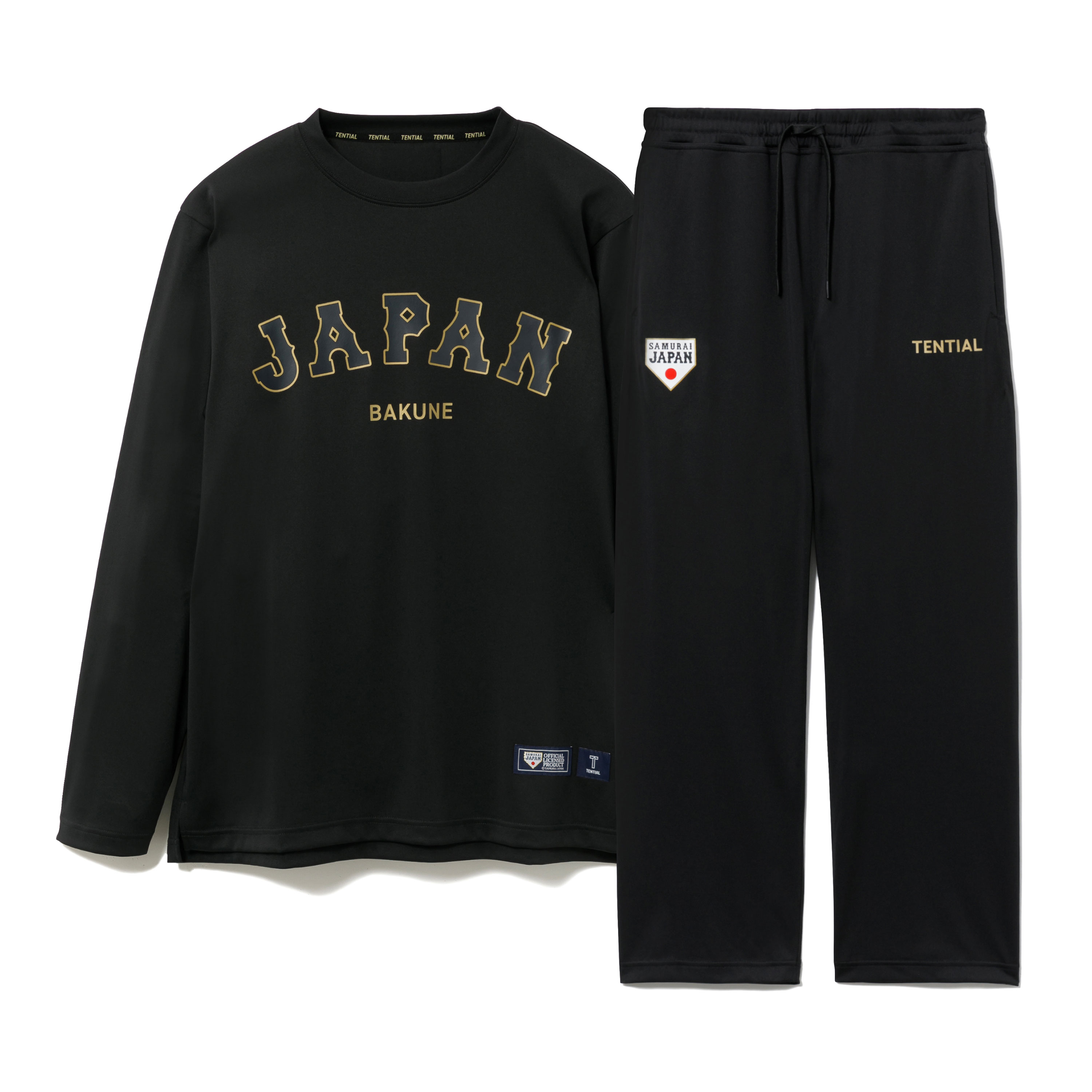 TENTIAL（テンシャル） リカバリーウェア 侍ジャパンコラボ 公式