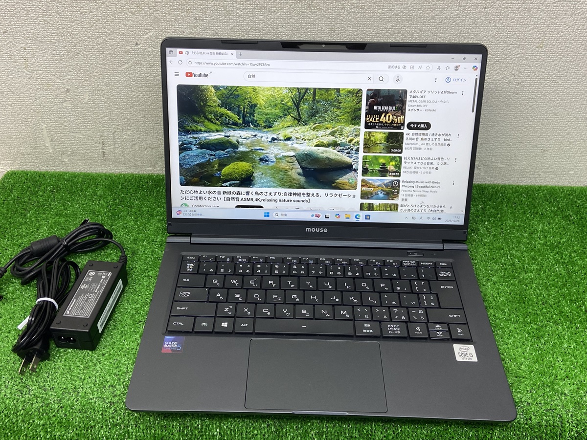 マウスコンピューター（MouseComputer） mouse x4 i5cmlab i5第10世代