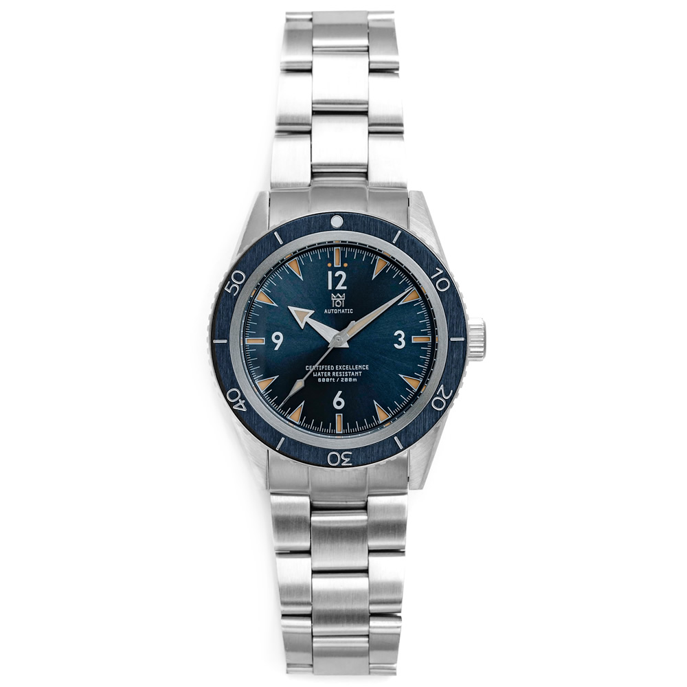 HYAKUICHI No.19 オートマチック ダイバーズウォッチ 腕時計 200m防水