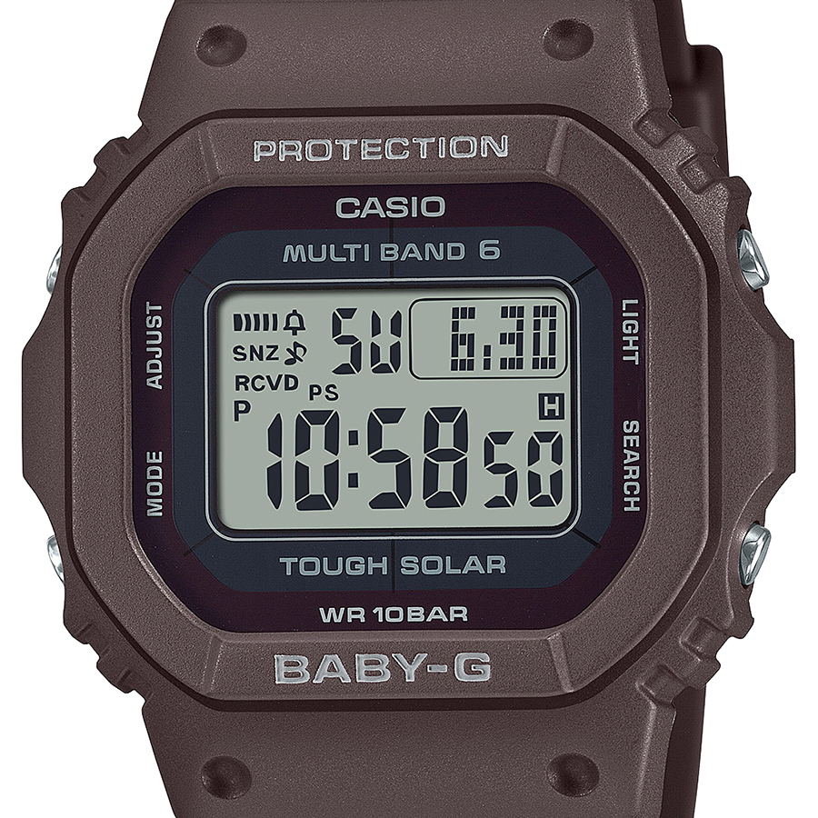 BABY-G 小型 スリム スクエア BGD-5650-5JF レディース 腕時計 電波