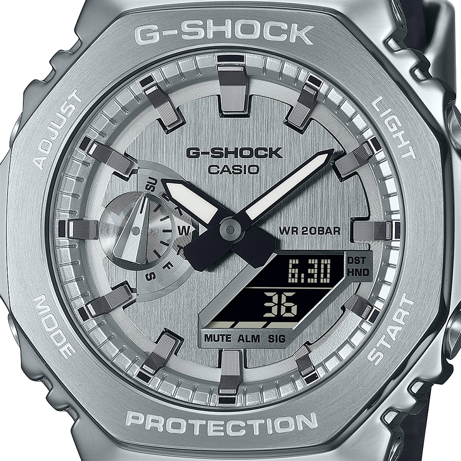 G-SHOCK メタルカバード ファインメタリック シルバー GM-2100YM-8AJF