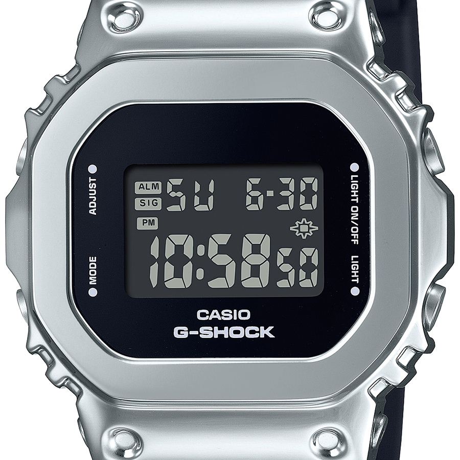 G-SHOCK ミッドサイズ メタルカバード 5600 GM-S5600U-1JF メンズ