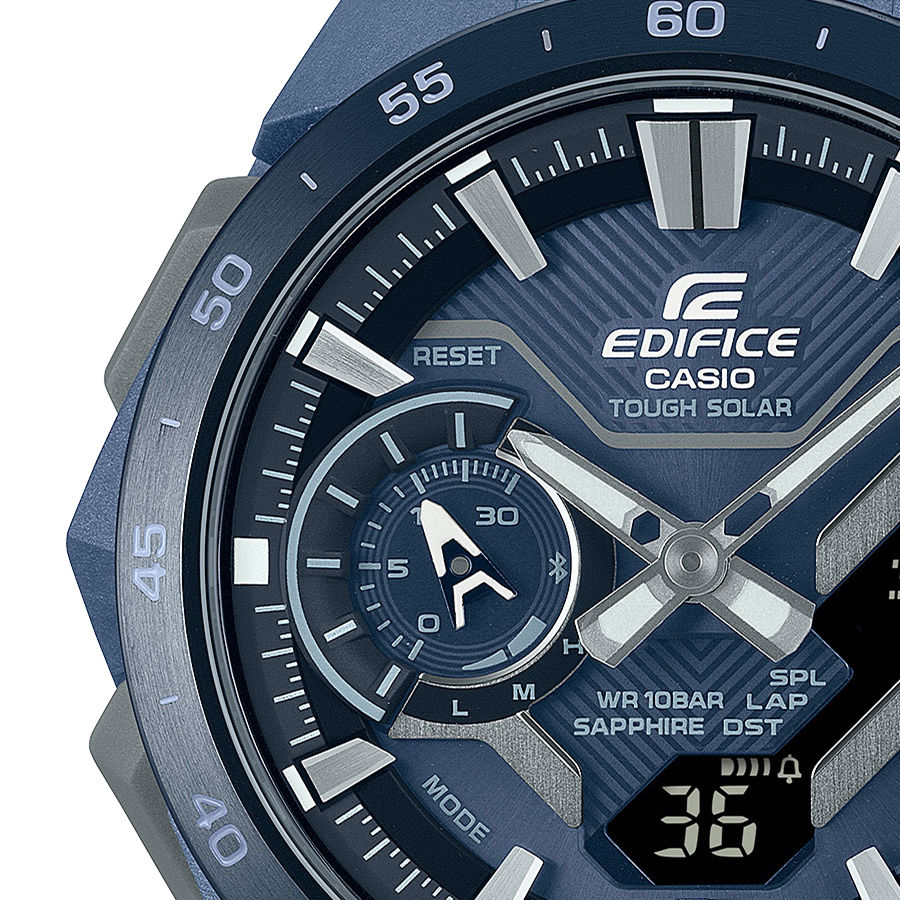 EDIFICE（CASIO） カシオ エディフィス ウィンドフロウ クールブルー