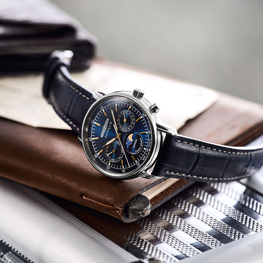 ZEPPELIN（ツェッペリン） LZ14 マリーネ 36mm ムーンフェイズ 8635-3