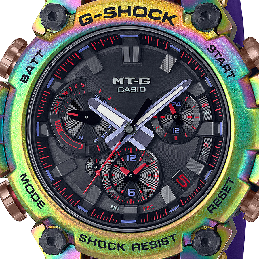 G-SHOCK MT-G オーロラオーバル MTG-B3000PRB-1AJR メンズ 腕時計 電波