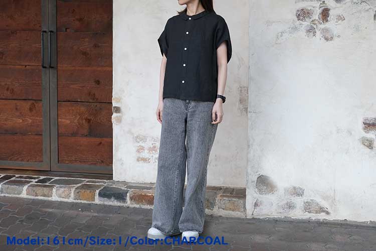 ORCIVAL（オーシバル） リネン スリーブレスシャツ レディース OR