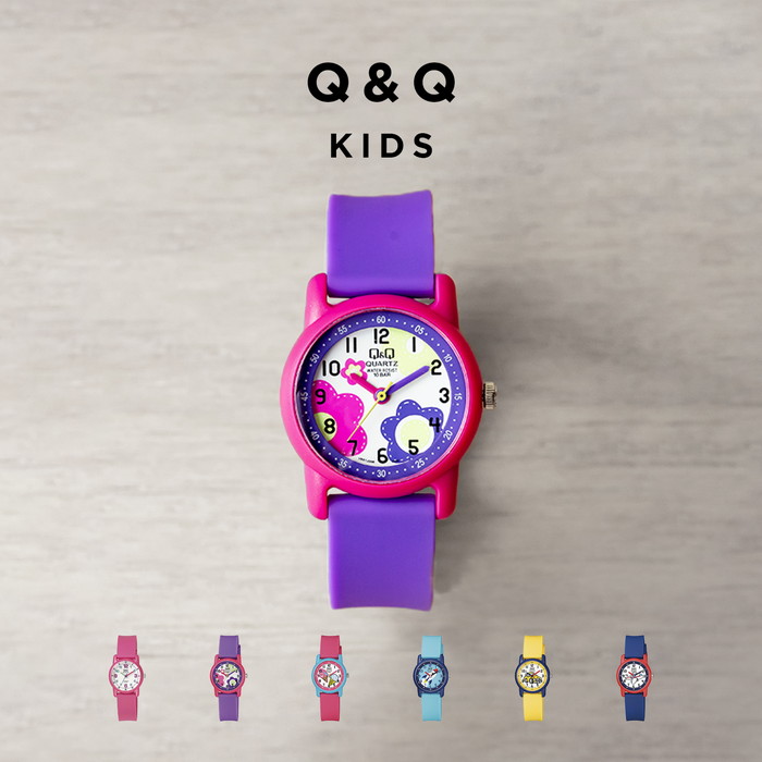 Q&Q 海外正規品 日本未発売 CITIZEN Q&Q KIDS シチズン VR41J 腕時計