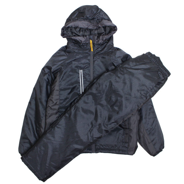 中綿ウィンドブレーカー 防寒 セットアップ メンズ アウター パンツ