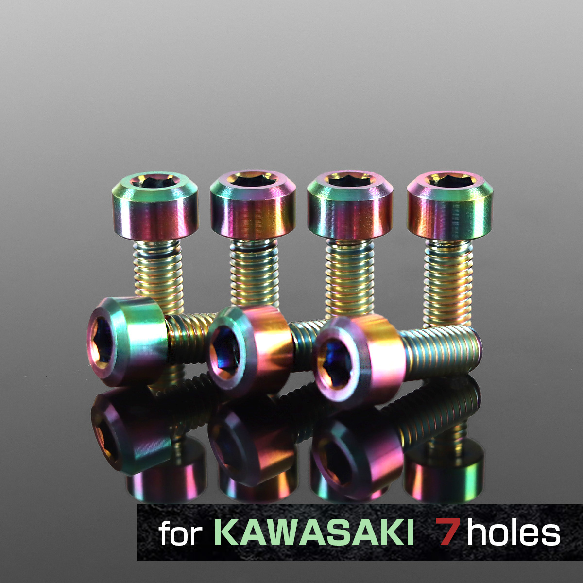 TECHーMASTER（テックマスター） タンクキャップ チタンボルト バイク