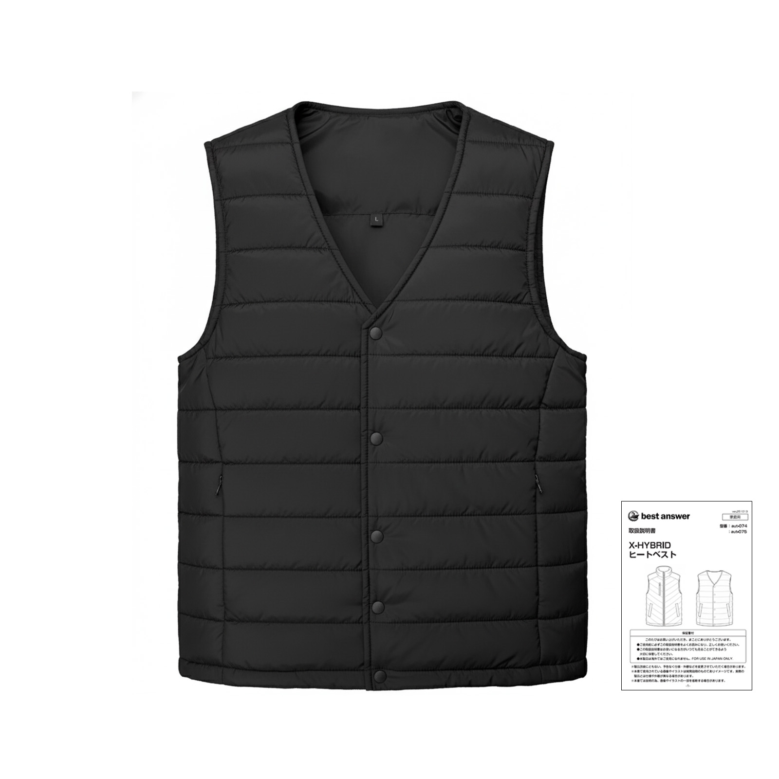 ヒーターベスト 襟なし 2025 電熱ベスト 服のみ ゴルフ usb ヒート