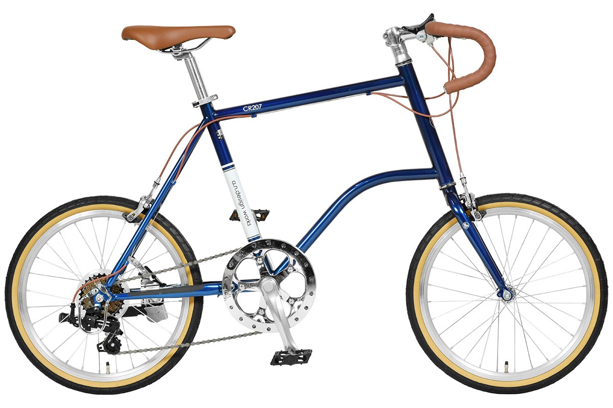 a.n.design-works 自転車 20インチ ミニベロ ロード 7段変速 軽量 406