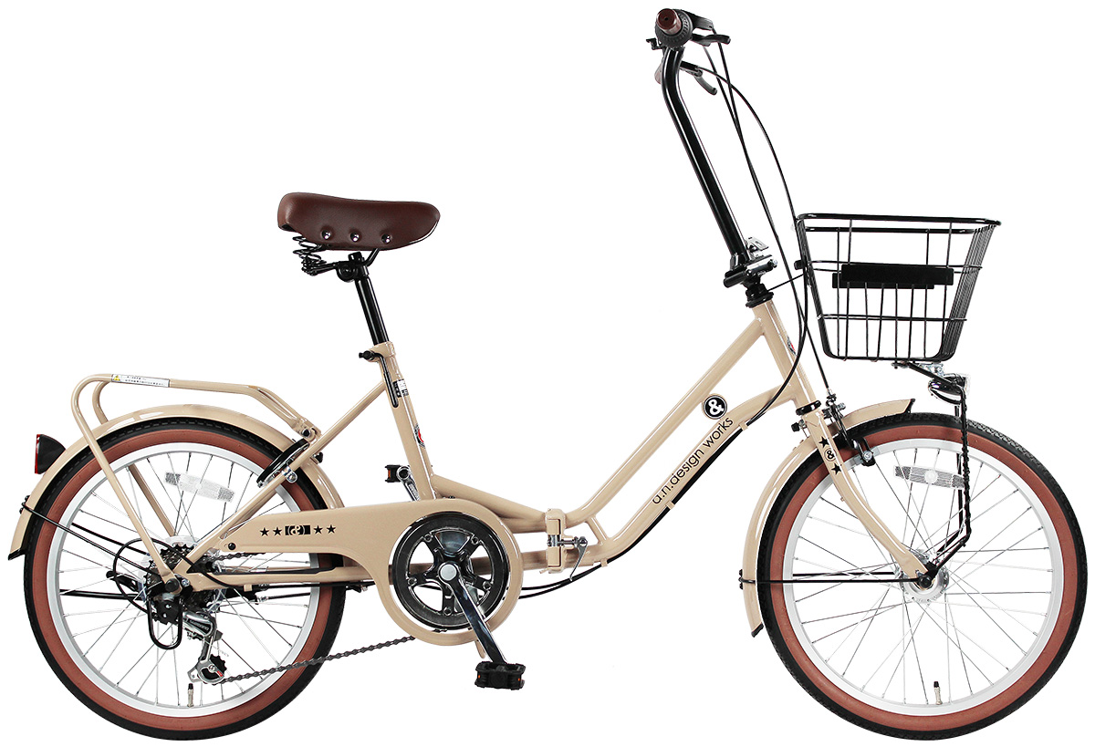 a.n.design-works 折りたたみ自転車 20インチ ミニベロ おしゃれ