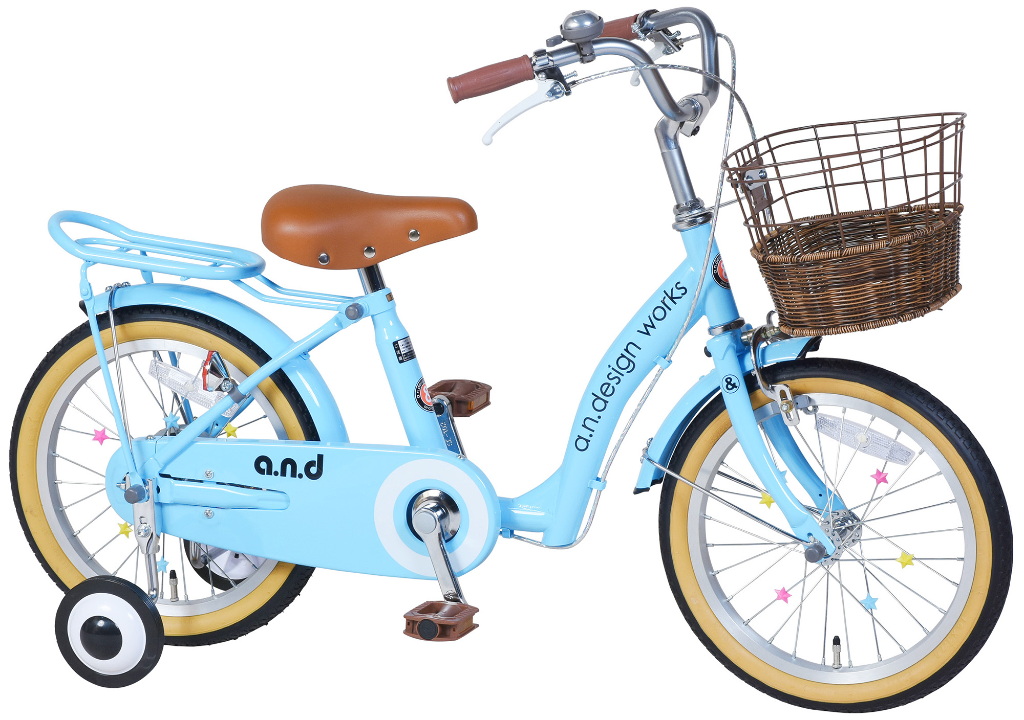 a.n.design-works 自転車 子供用 18インチ 本体 女の子 男の子
