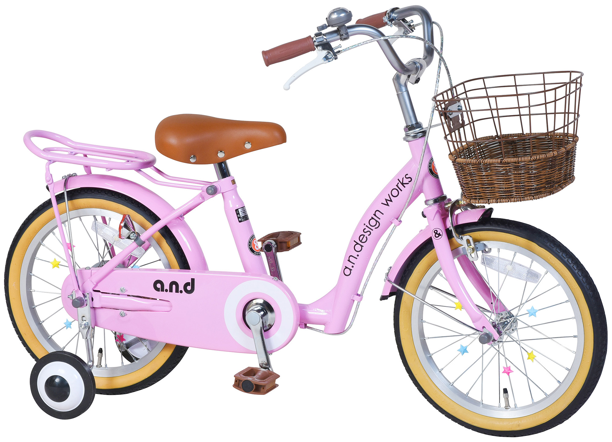 a.n.design-works 自転車 子供用 18インチ 本体 女の子 男の子
