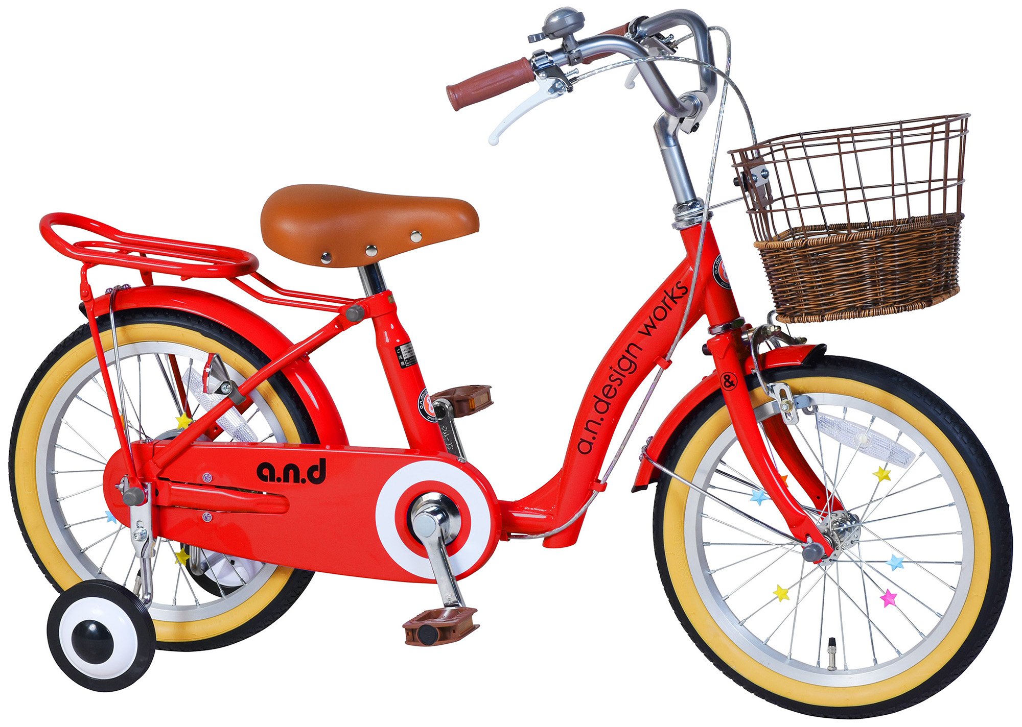 a.n.design-works 自転車 子供用 14インチ 本体 女の子 男の子