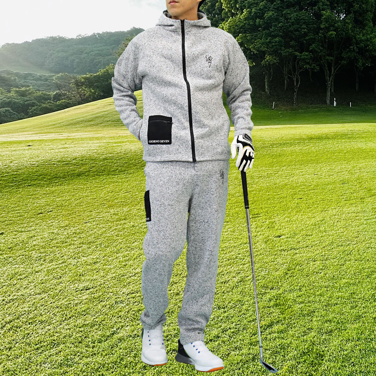 ゴルフウェア メンズ 上下セットアップ GIORNO SEVEN ジョルノセブン