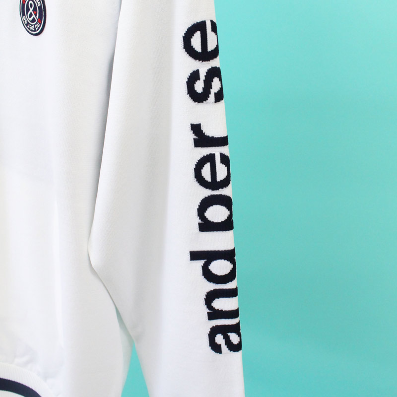 and per se（アンパスィ） ゴルフウェア メンズ ニットブルゾン