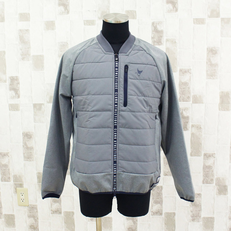 CLUNK（クランク） ゴルフウェア メンズ 中綿ジャケット フルジップ