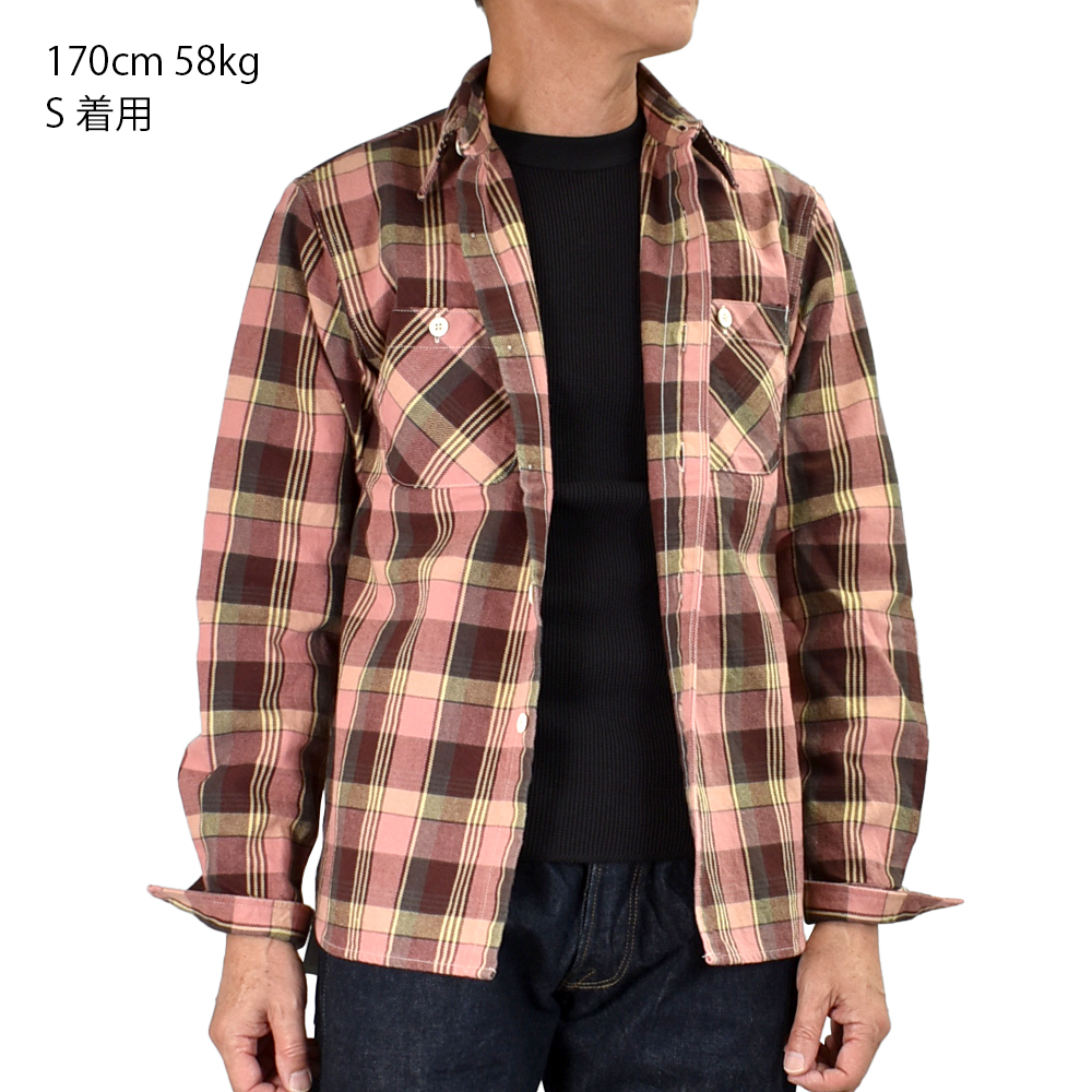 コリンボ COLIMBO ネルシャツ CROW DOG FLANNEL SHIRT クロゥドッグ
