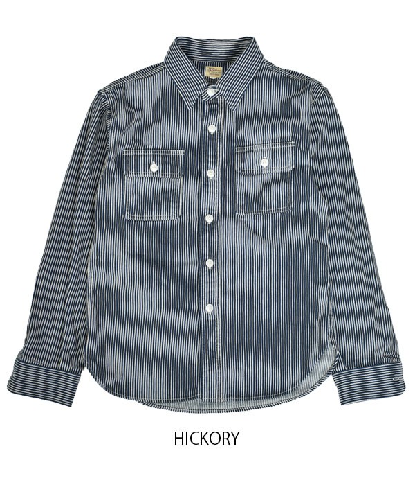 DELUXEWARE（デラックスウエア） ネルシャツ 長袖シャツ HICKORY NEL