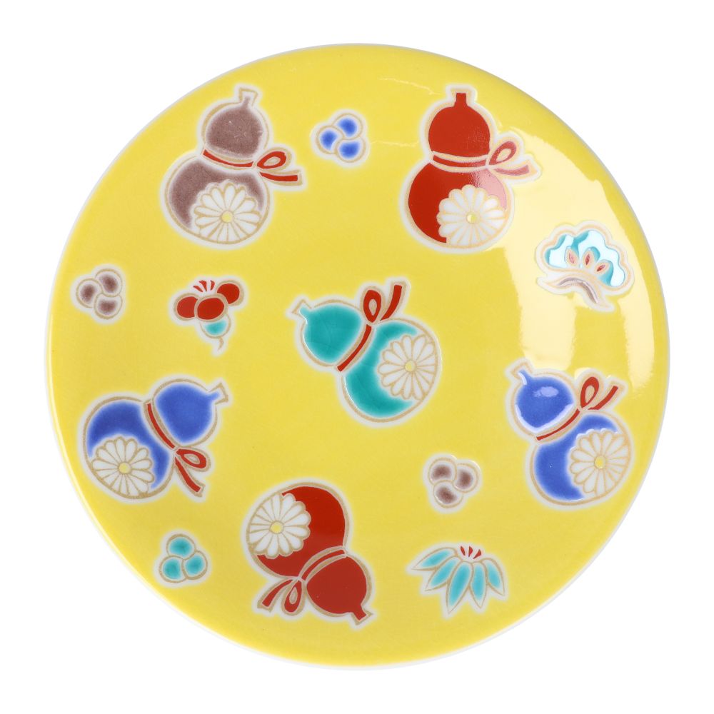 九谷焼 【リニューアル】九谷焼 全20種 縁起小皿 吉祥 / 青郊窯