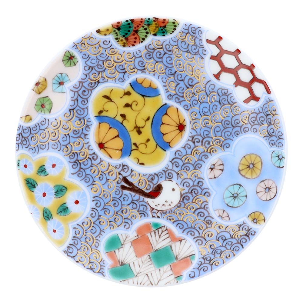 九谷焼 選べる20種類 九谷アート小皿 / Kutani Art 有名作家監修｜和