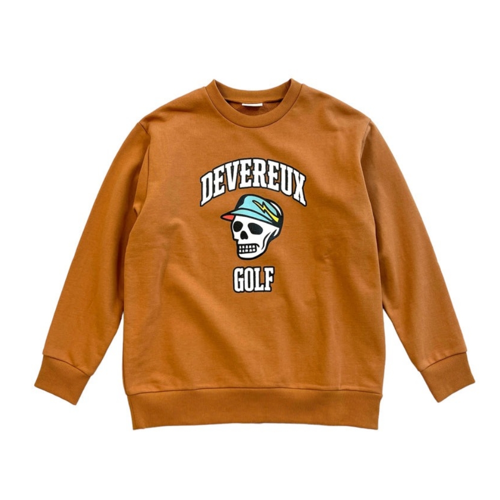 DEVEREUX GOLF デバローゴルフ UNI SHOCKER SKULL CREW 763472001