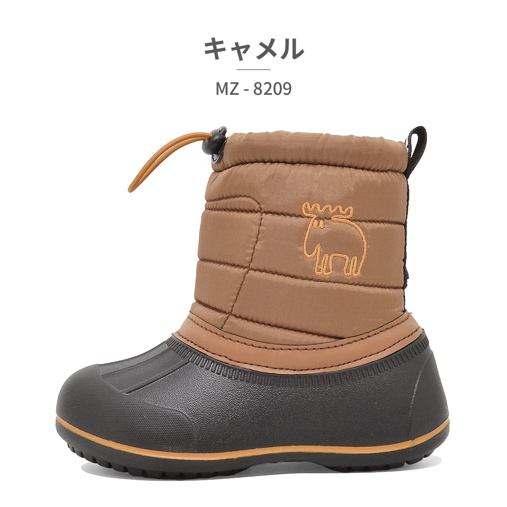moz（モズ） スノーシューズ キッズ MZ-8209 MOZ ブーツ 防寒 ボア