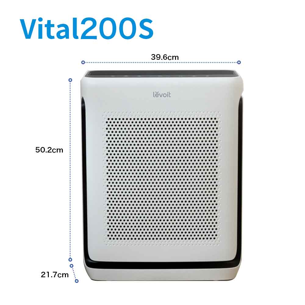 Levoit 空気清浄機 ペット向け 静音設計 スマホ対応 強力浄化 21畳 33
