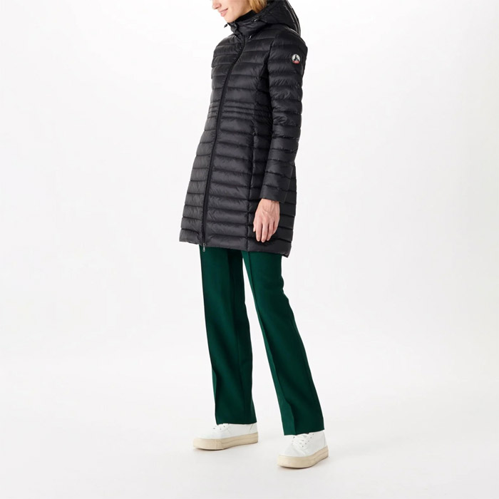 JOTT（ジョット） FW22WDOW11 Long hooded down jacket Vero NOIR