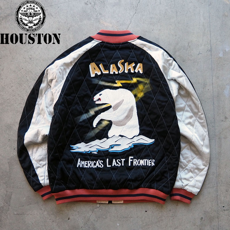 HOUSTON（ヒューストン） スカジャン HOUSTON SOUVENIR JACKET ALASKA
