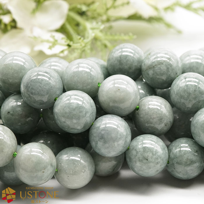 翡翠 ヒスイ ブレスレット AA+ ジェダイト 12mm ミャンマー産 天然石