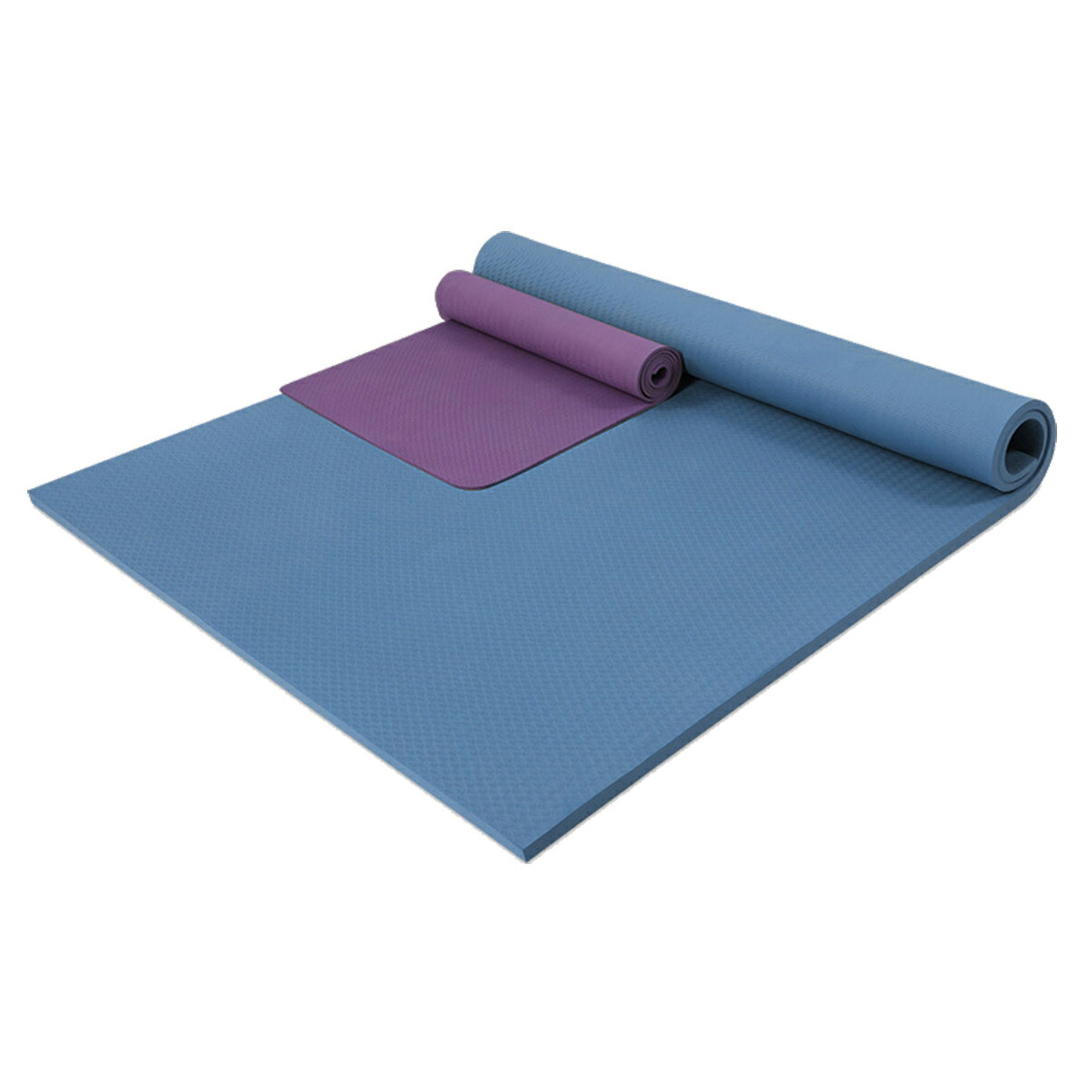 VeroMan 特大ヨガマット 200×130cm TPE 10mm厚 ワイドサイズ 防音 滑り