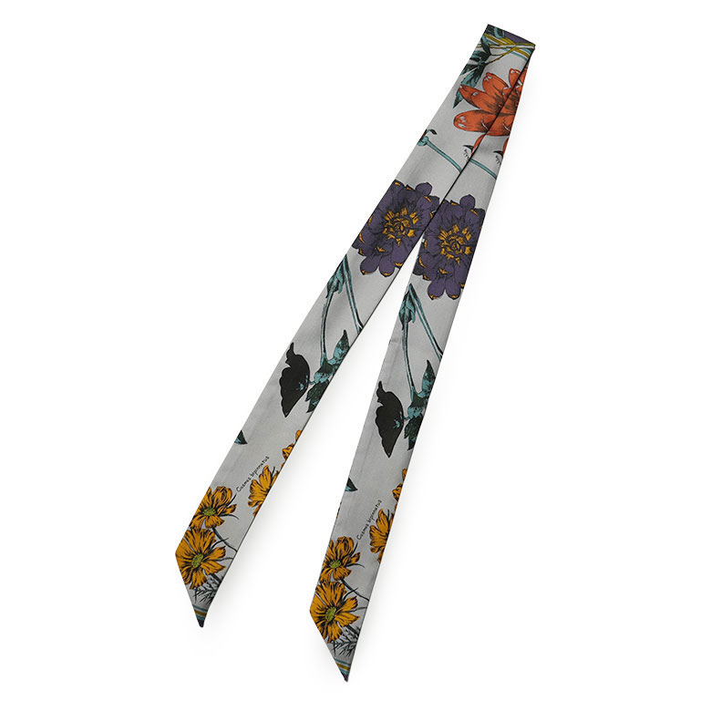 manipuri（マニプリ） スカーフ 剣先スカーフ シルク 日本製