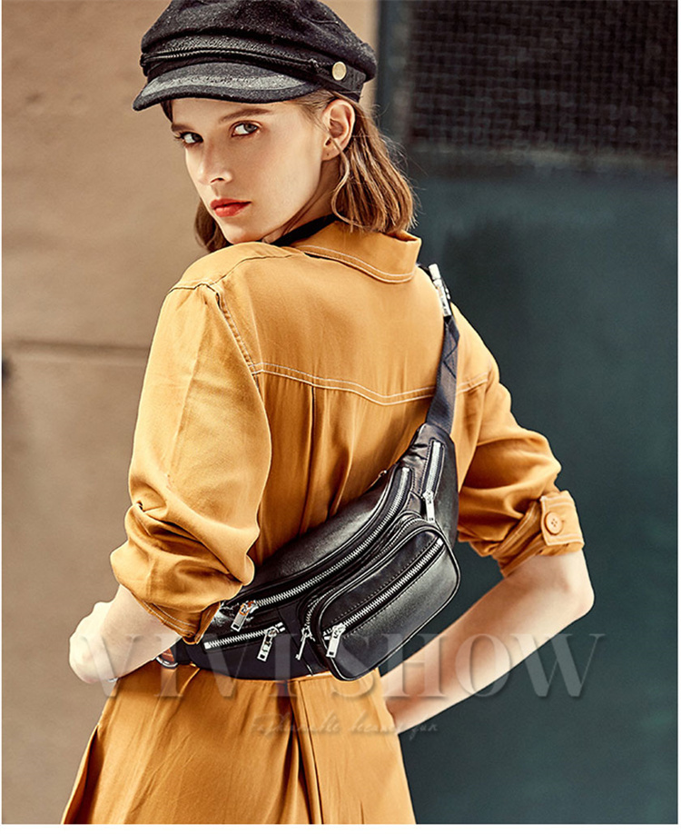 ウエストバック ウエストポーチ ボディバッグ レディース 本革 牛革