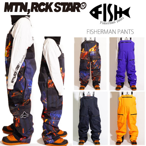 26-27 MTN ROCK STAR マウンテンロックスター FISHERMAN PANTS