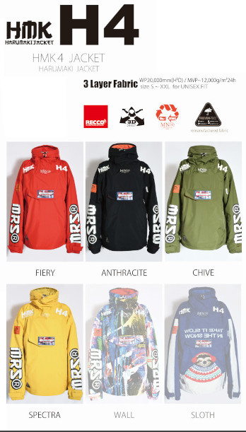 25-26 MTN.ROCK STAR マウンテンロックスター HMK 4 PULLOVER HARUMAKI