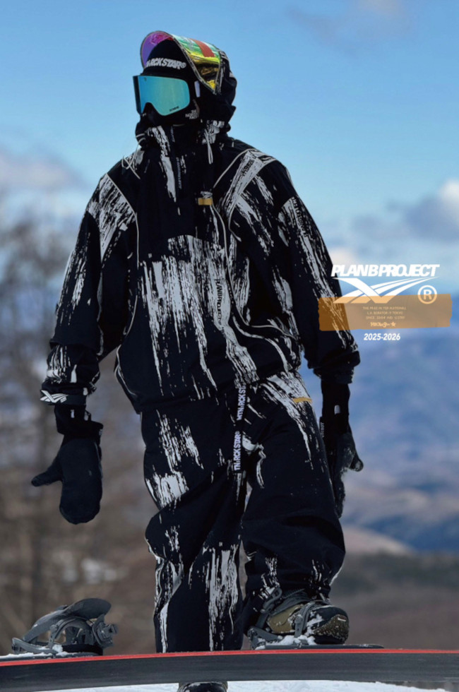 選べる特典付き 25-26 MTN,ROCK STAR PLAN B PROJECT PULLOVER JACKET