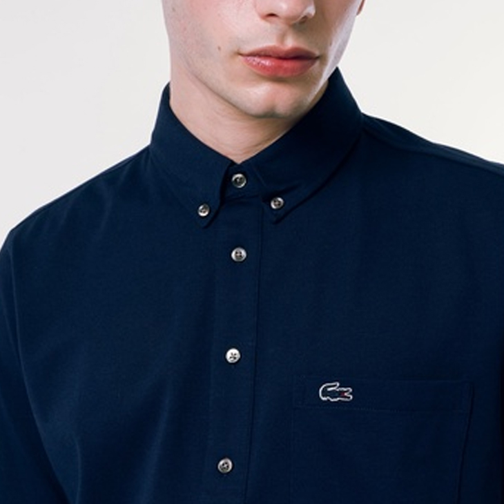 LACOSTE（ラコステ） ポロシャツ 半袖 クールマックスブレンド鹿の子地