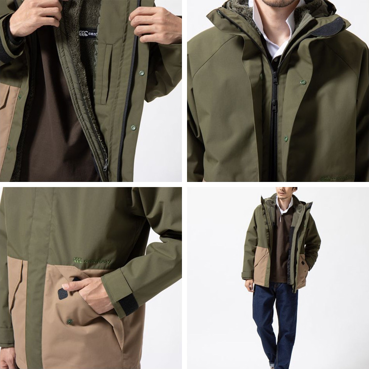 ジャケット 防水 アウター メンズ/カンタベリー canterbury BS-W