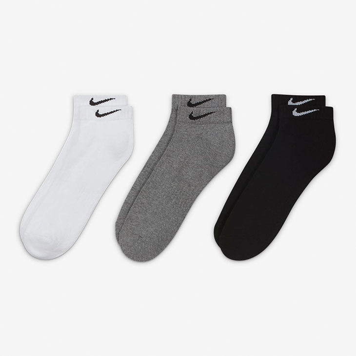 NIKE（ナイキ） 靴下 3足組 ソックス エブリデイ クッションド