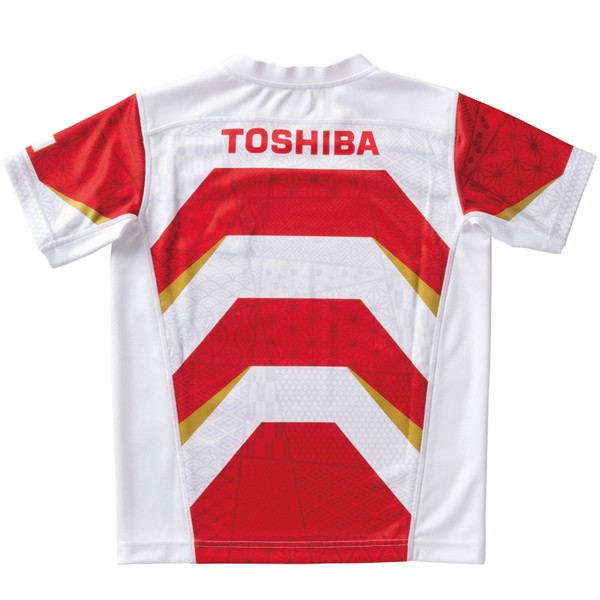 ラグビー 日本代表 キッズ Tシャツ カンタベリー canterbury ホーム
