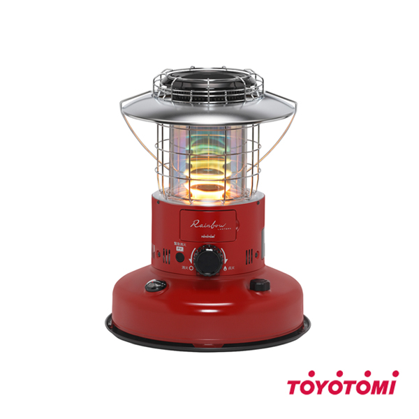石油ストーブ トヨトミ キャンプ 対流形 レインボーストーブ ランタン