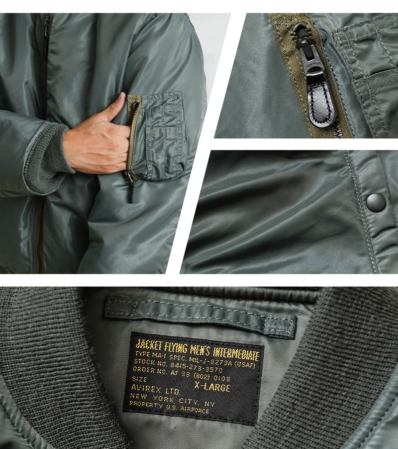 AVIREX（アヴィレックス） アビレックス 6182217 MA-1 VINTAGE