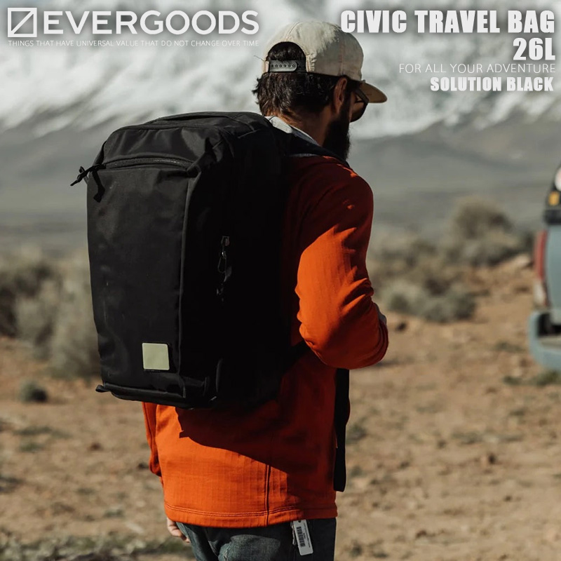 EVERGOODS 【メーカー取次】EVERGOODS エバーグッズ CIVIC TRAVEL BAG